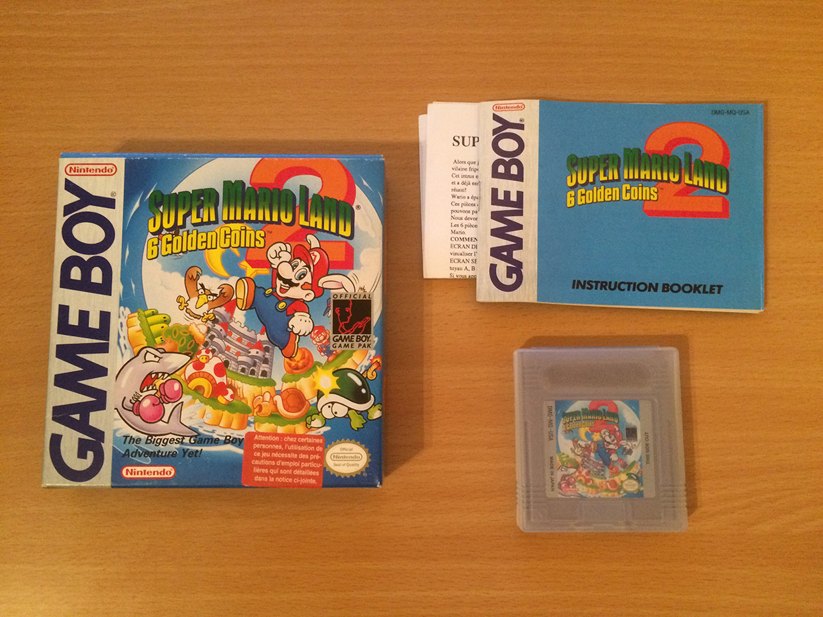 Super Mario Land 2: 6 Golden Coins  USA Complete version