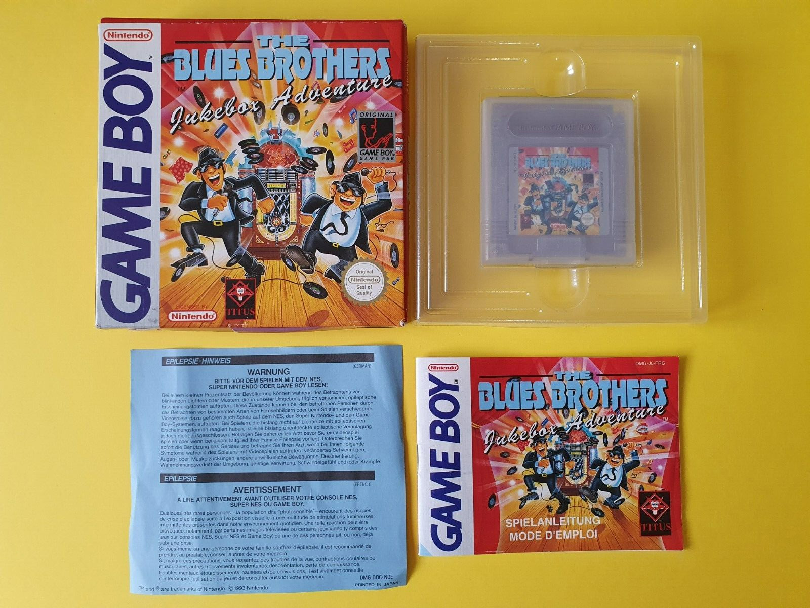 Blues Brothers Jukebox Adventure (the) FRG Complete version
